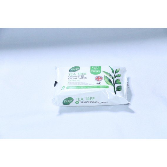 Cleansing facial wipes (TEA TREE)