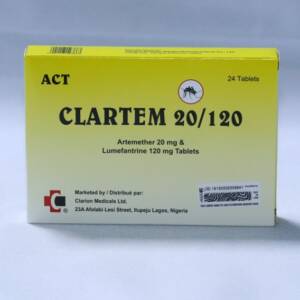 ART.20mg & LUME. 120mg TAB ( CLARTEM ) x 24