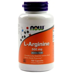 now L-Arginine 500mg x 100 Capsules