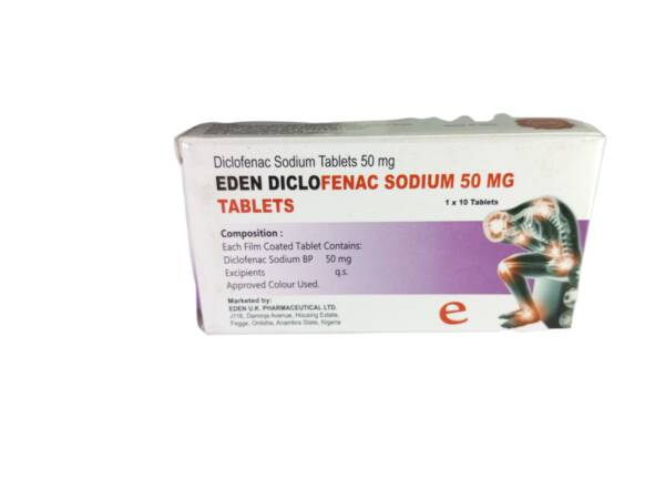EDEN DICLOFENAC 50MG TAB