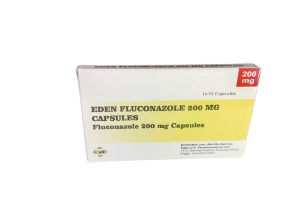 EDEN FLUCONAZOLE 200MG CAPS