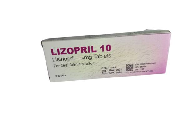 LIZOPRIL LISINOPRIL 5MG SAM
