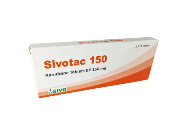 RANITIDINE 150MG TAB SIVO