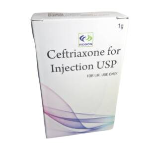 CEFTRIAXONE INJ 1G FIDSON