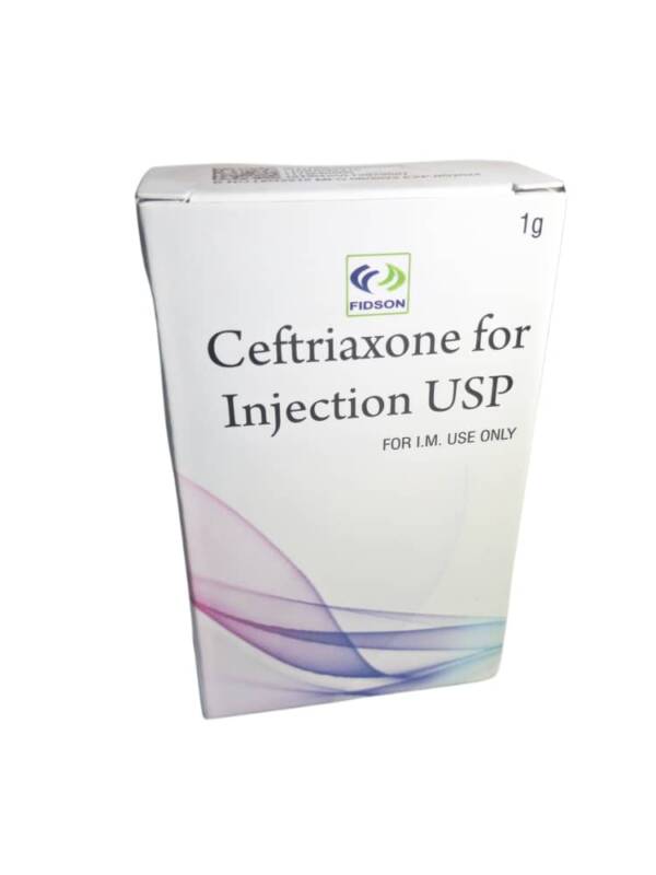 CEFTRIAXONE INJ 1G FIDSON
