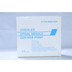 Spinal needles (CHIDALEX) 25x3 ?, qty: 50pcs/CTN