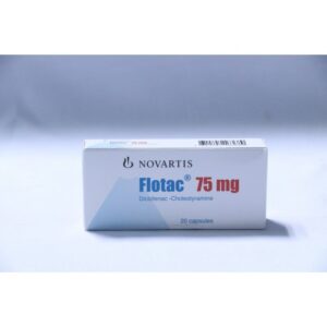 Diclofenac-cholestyramine (FLOTAC) 75mg x  1 x 20 capsules Novartis