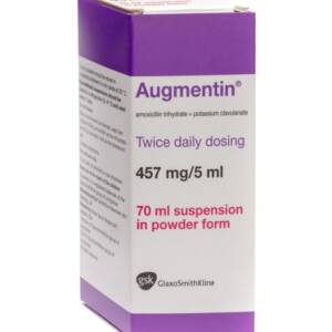 Augmentin 457mg/5ml x 1Bottle (70ml)