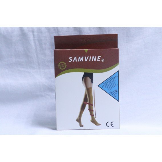 Thigh high compression stocking (SAMVINE)