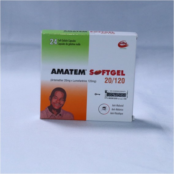 AMATEM SOFTGEL 20/120 1 x 24 Capsules