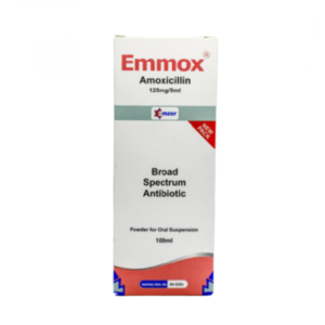 Emmox Amoxicillin 125mg/5ml ? 100ml