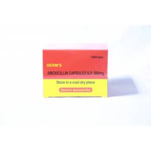 Amoxicillin capsules 500mg 100caps