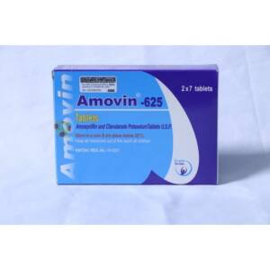 AMOVIN 625mg 2 x 7 tablets