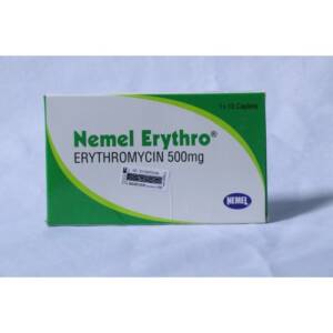 NEMEL ERYTHRO 500mg  x 10 capsule