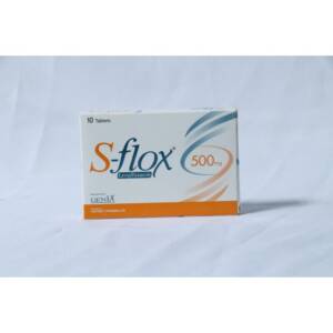 S-FLOX 200mg (Levofloxacin) 200mg x 10 tablets