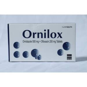ORNIDAZOLE+ OFLOXACIN TAB x10 (ORNILOX)