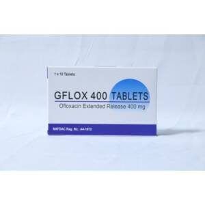 OFLOXACIN EXT. REL 400mg x 10 TAB (GFLOX)