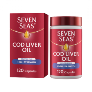 Seven Seas Cod Liver Oil High Strength -120 Capsules