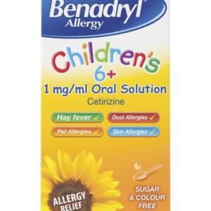 Benadryl Allergy Children?s 1mg/ml Oral Solution