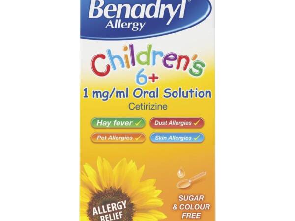 Benadryl Allergy Children?s 1mg/ml Oral Solution