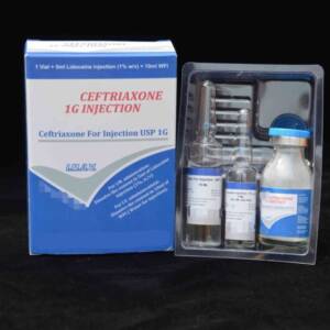 Alfaxone Ceftriaxone Inj 1g
