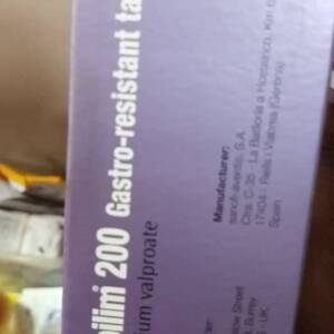 EPILLIM 200MG 1/10