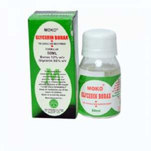 Glorax Mouthwash (Contains Glycerin Borax BPC | 50ml)