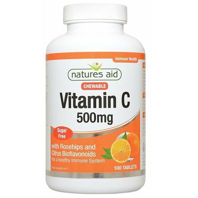 Natures Aid Vitamin C 500mg Chewable ? 100 Tablets