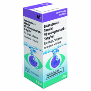 LATANOPROST+TIMOLOL (MARTINDALE)