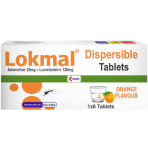 Lokmal Dispersible Tablets 20/120mg