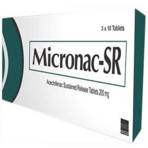 MICRONAC SR 200MG 1/3