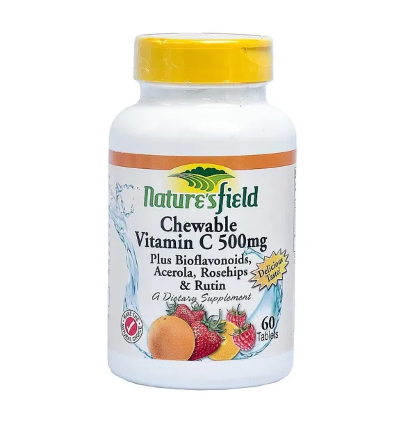 Nature?s Field Chewable Vitamin C 500mg