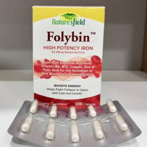 Nature?s Field Folybin High Potency Iron