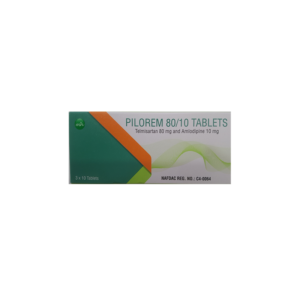 PILOREM 80/10MG 1/3