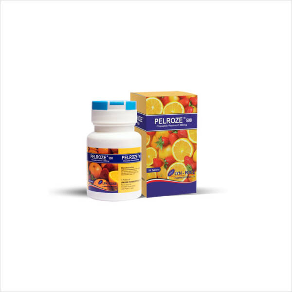 Pelroze Vit C 500mg x 30 Tabs (Chewable)
