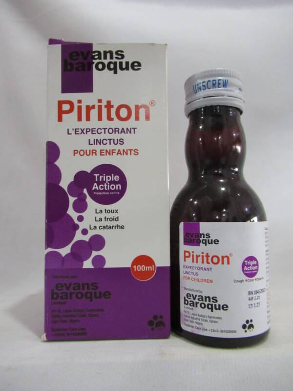 Piriton Expectorant for Children