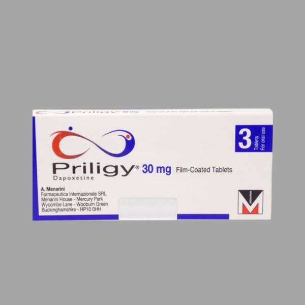 Priligy (Dapoxetine) 30mg x3 Tabs