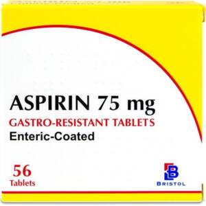 Bristol Aspirin (56 Tablets | 75mg )