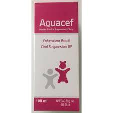 Aquacef Suspension 125mg X 100ml