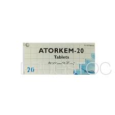 Atorkem-20mg X 30