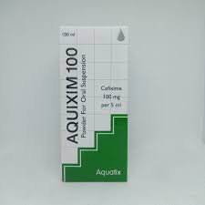 Aquixim 100mg/5ml suspension