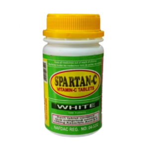 Spartan-C Vitamin C (White) -100 Tablets