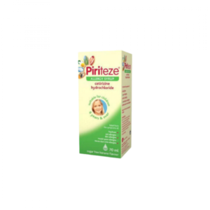 Piriteze Allergy Syrup Banana Flavour -70ml