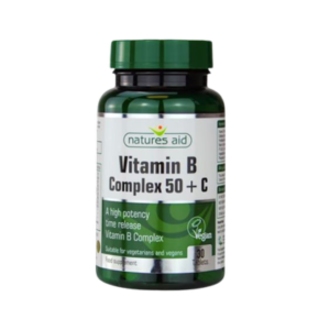 Natures Aid Vitamin B Complex 50 + C ? 90 Tablets