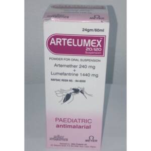 Artelumex Paediatric Suspesion x 60ml