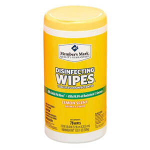 Members Mark Wipes X78 (Lemon Scent)