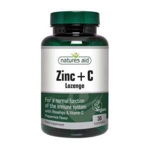 Natures Aid Zinc + C 30 Lozenges
