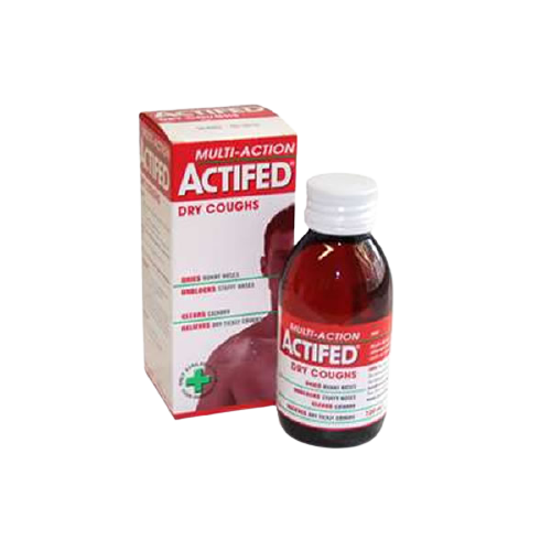 Buy Here Actifed Dry Cough Syrup 100ml Allschoolabs Online