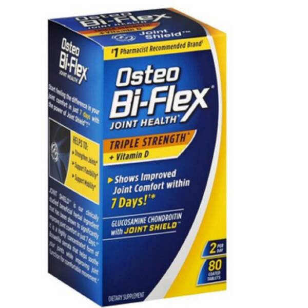Osteo Bi-Flex (Joint Health) Triple Strength + Vit. D x 80 Tabs