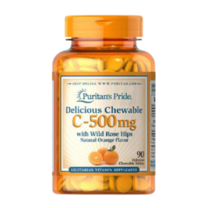 Puritan?s Pride Vitamin C (500mcg) -90 Tablets